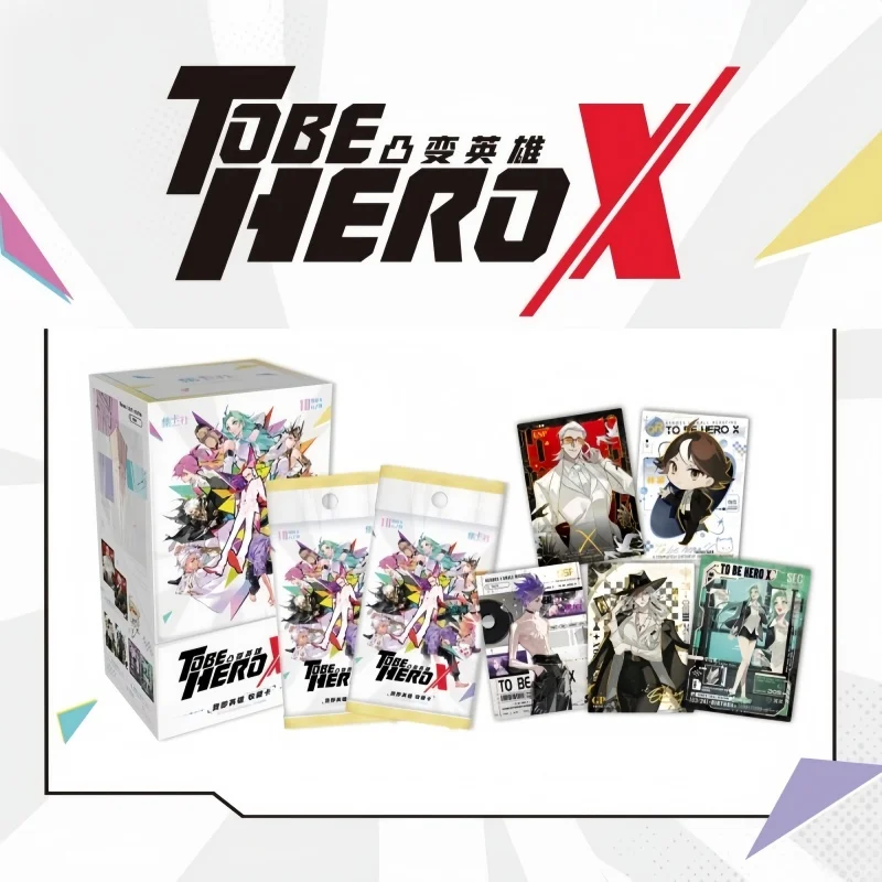 

New Genuine To Be Hero X Card Tobeherox Series Collection Cards Blind Box What Is A Hero Cartoon Peripheral Collection Card Gift