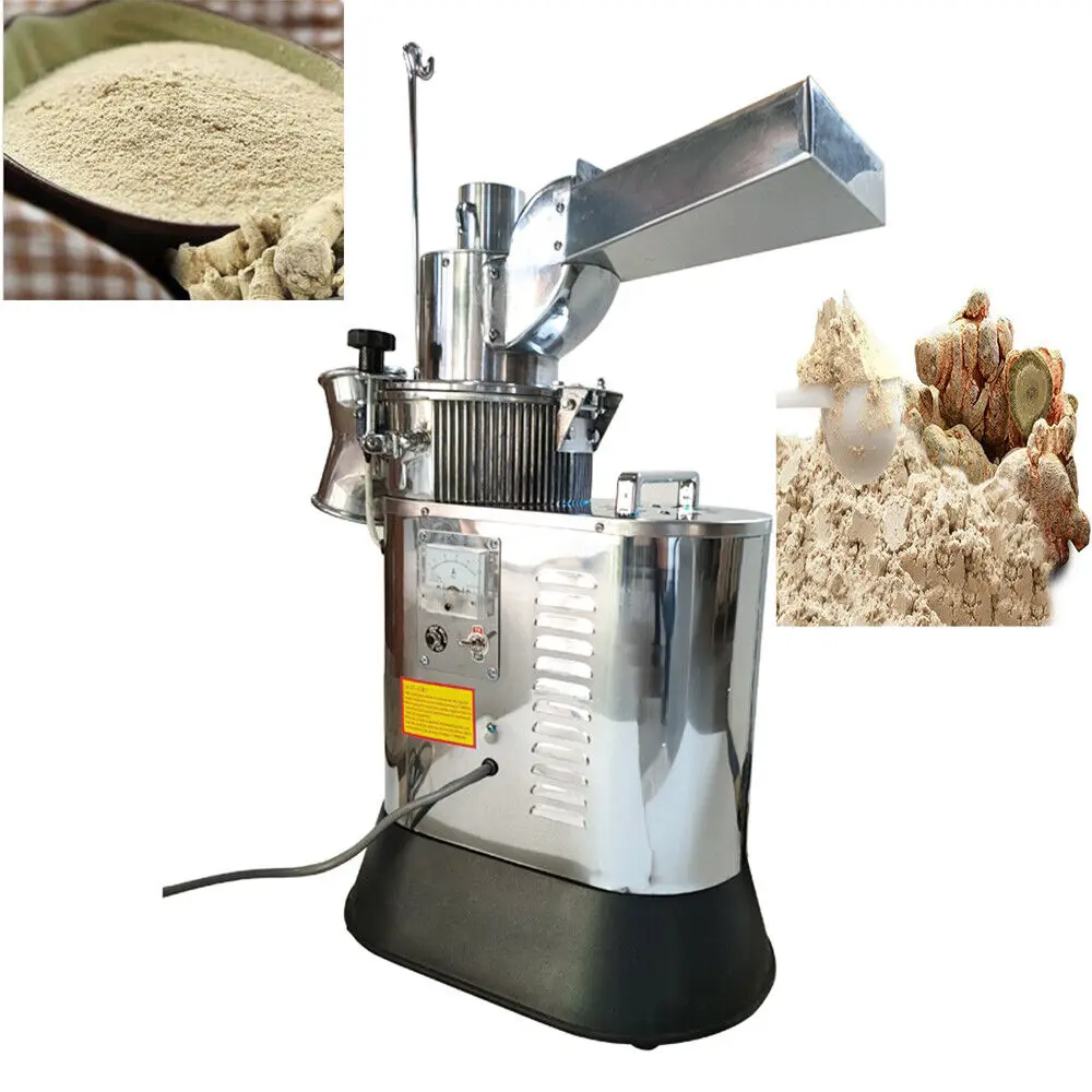 Stainless Steel Grain Grinder Water Cooled Continuous Feeding Grain Milling machine