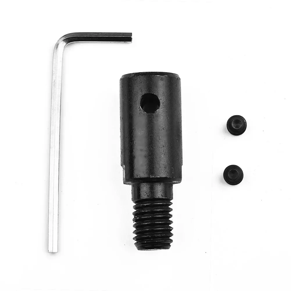 Brand New Connecting Shaft Spare Great Helper Part Steel 6 Inner Diameter Accessory Black/Silver Chuck Adapter