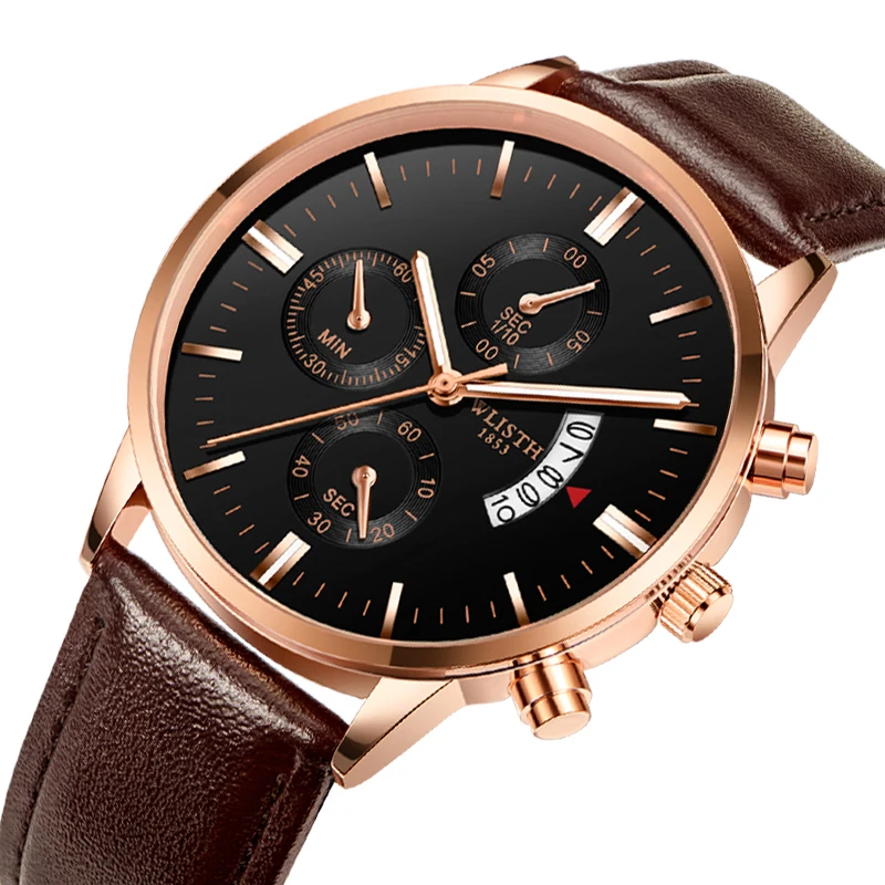 メンズ腕時計高級ファッション腕時計ミリタリークォーツ腕時計ホット販売時計男性スポーツ腕時計男性リロイ Hombre リロイ