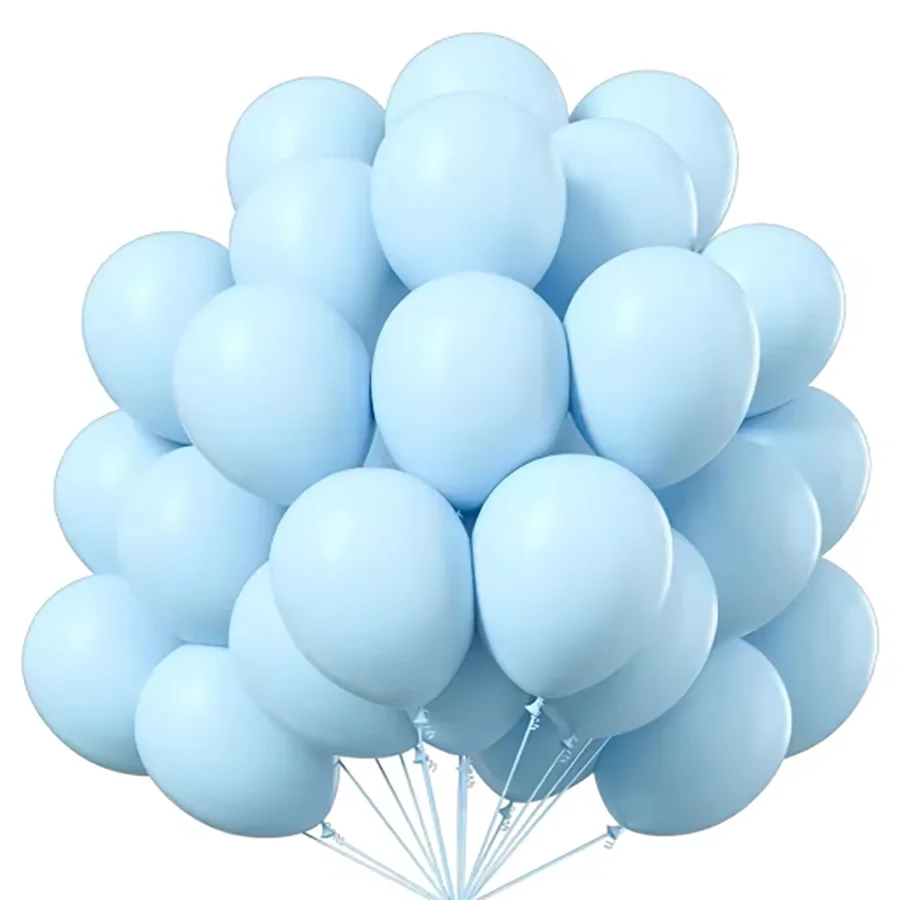 10/20/30 Stück 5/10/12 Zoll Rote, Schwarze, Rosa Latexballons Hochzeitsballons Kindergeburtstag Babyshower Festivaldekoration Globos – Detail 5