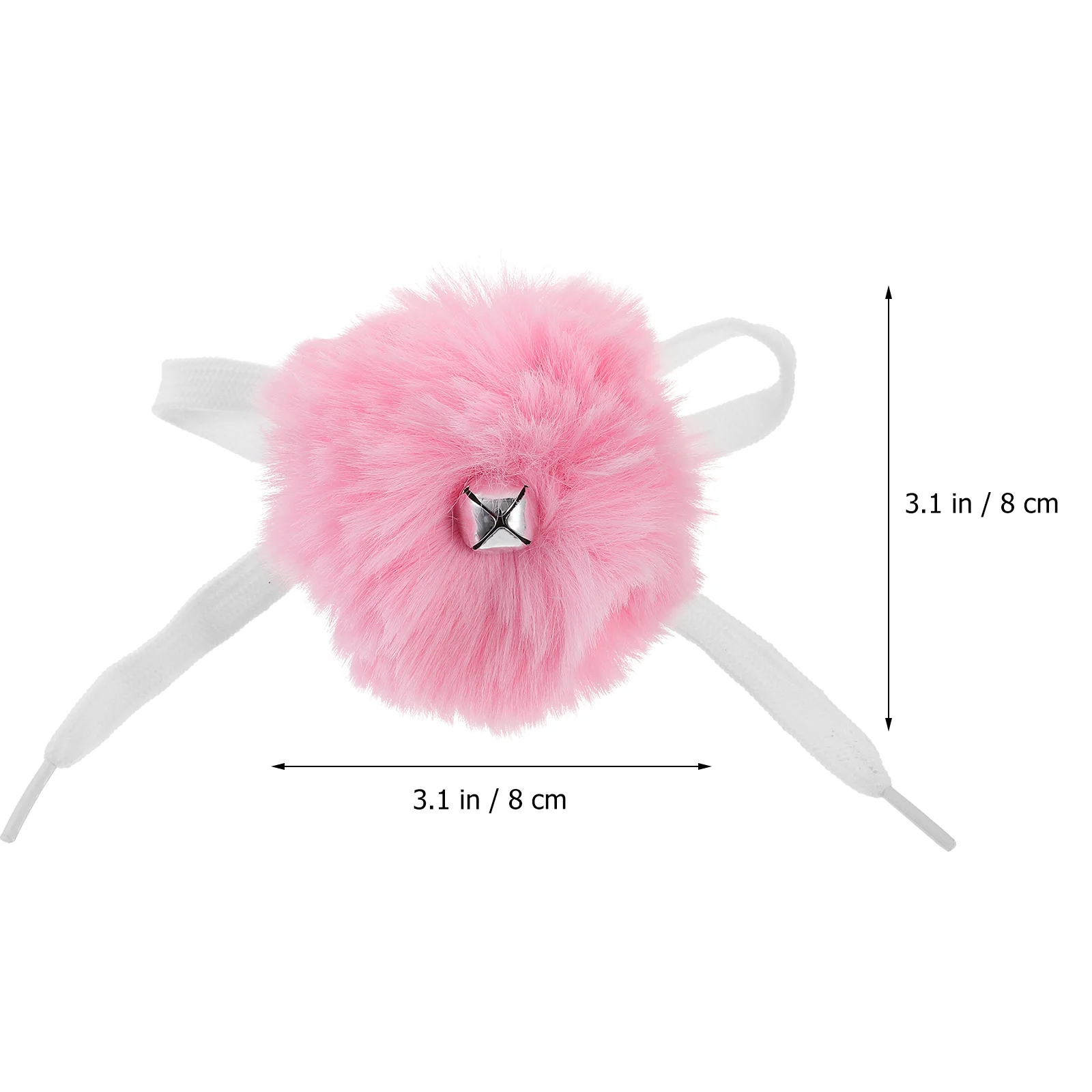 2 Pcs Accessories Skate Fur Ball Miss with Pomp Roller Artificial Wheel Bearing Grease Ice Skates Poms