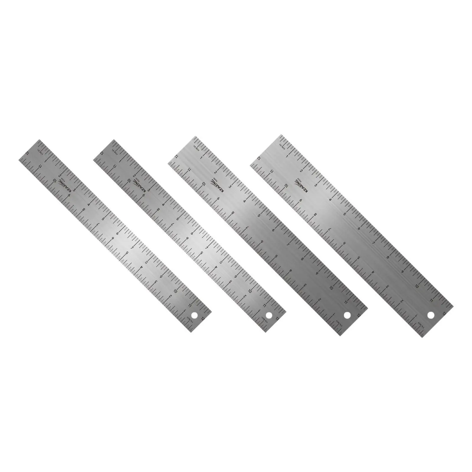 

Measuring Straight Ruler with Hanging Hole Multifunction cm Ruler for Notebooks Workshop Office Drawing Accessories Home