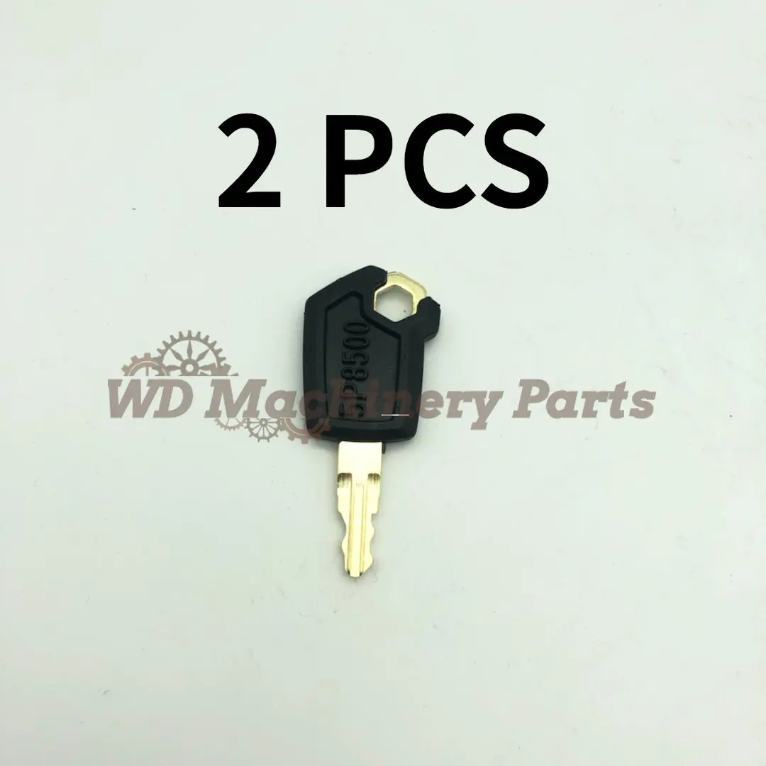 2 PCS 5P8500 Key For Caterpillar CAT Heavy Equipment Ignition Loader Excavator Dozer key sets