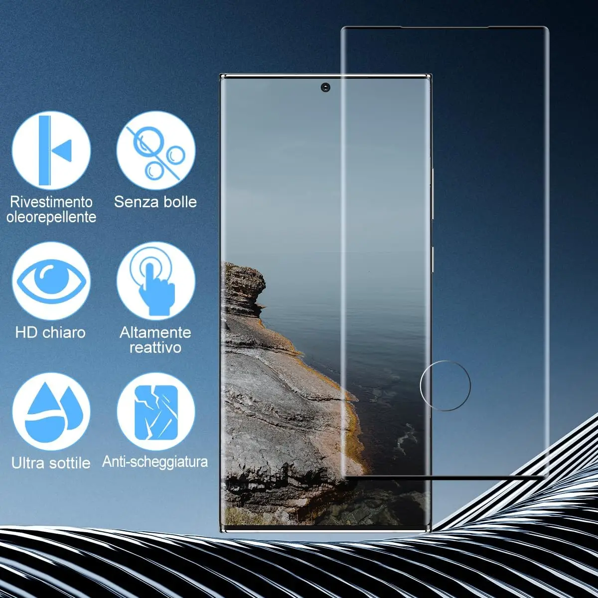 1/4Pcs Tempered Glass Screen Protector for Samsung Galaxy Note20 - Smartphone Protection Suitable for Samsung Note20 Series