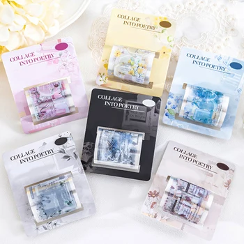 Bay Kağıt, 200cm/rulo, Bitki ve Çiçek Temalı Yapışkan Bant Çıkartmaları, Karalama Defteri, Telefon Kılıfı, su Bardağı, günlüğü Dekorasyon Çıkartmaları