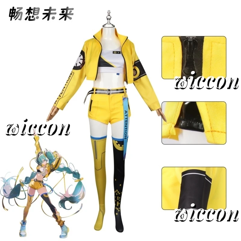 New Mikuu 17th Anniversary Cosplay Anime Game Project Sekai Colorful Stage Stage Costume Kawaii Halloween Party Fancy