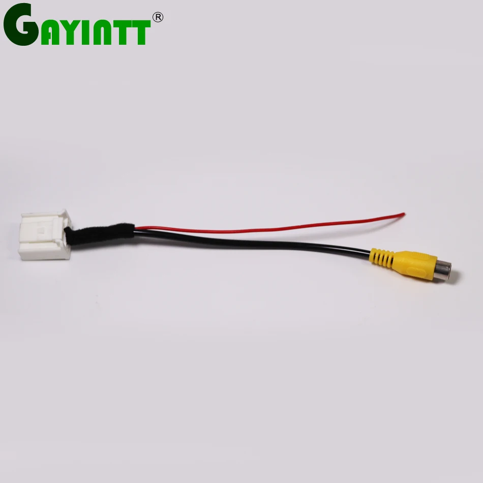 

GAYINTT 16Pin Car Original Video Input Switch Reverse Camera RCA Adapter Cable For Kia K3 K4 K5 Hyundai IX25