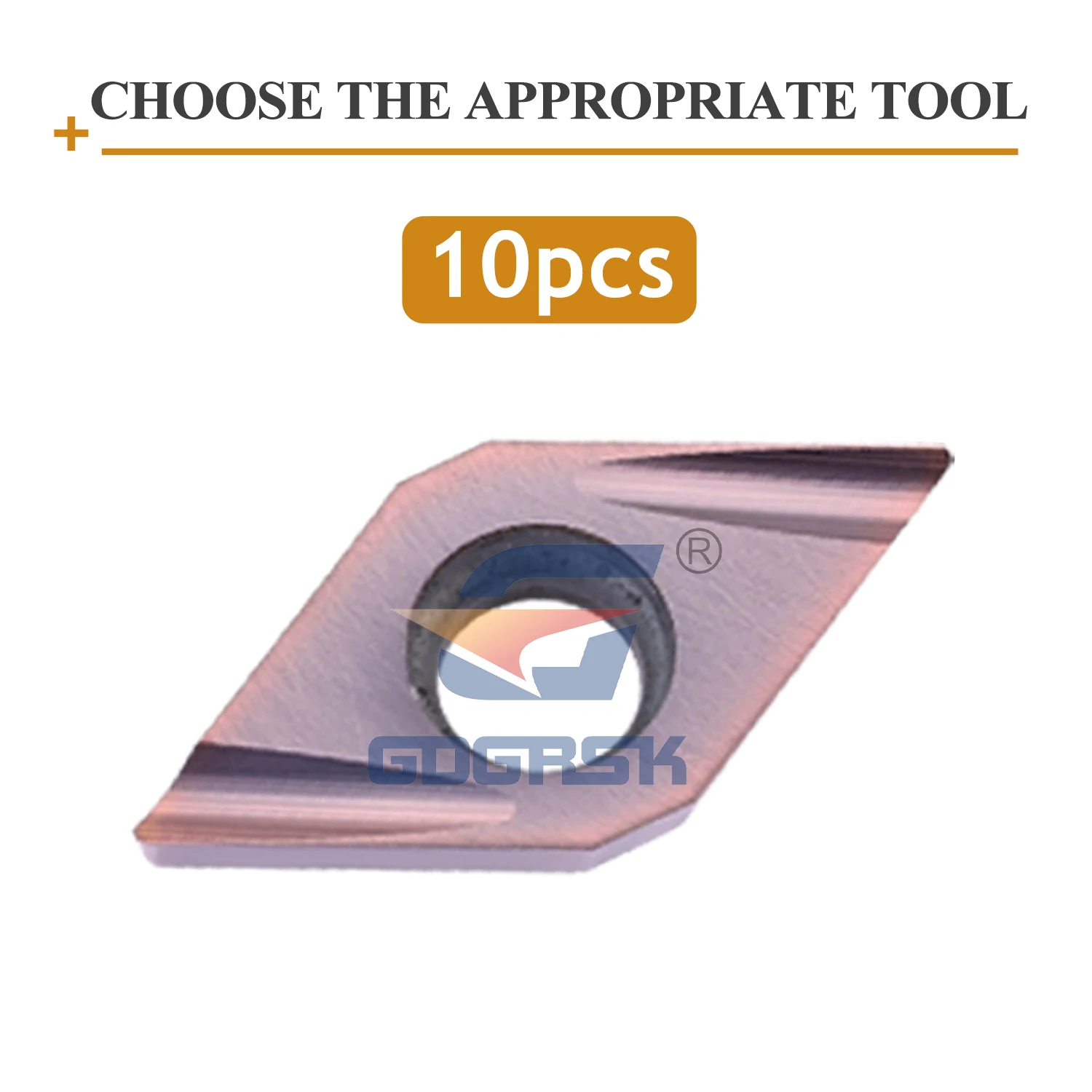 DESKAR 100% Lama da Tornitura Originale DCGT11T302R-F/LF DCGT11T304L-U/R-U DCGT070202R-U/L-U DCGT070202R-F/LF LF6018 Tornio CNC Strumento