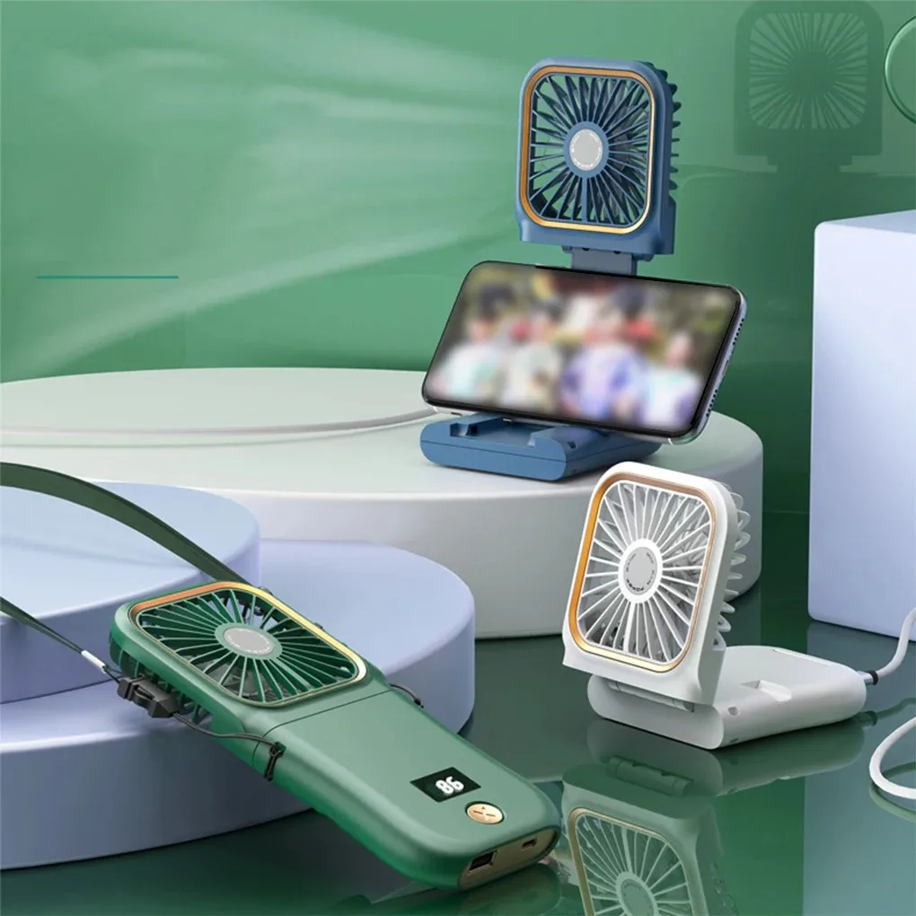 

Мини-вентилятор складной с USB-зарядкой, 3000 мАч