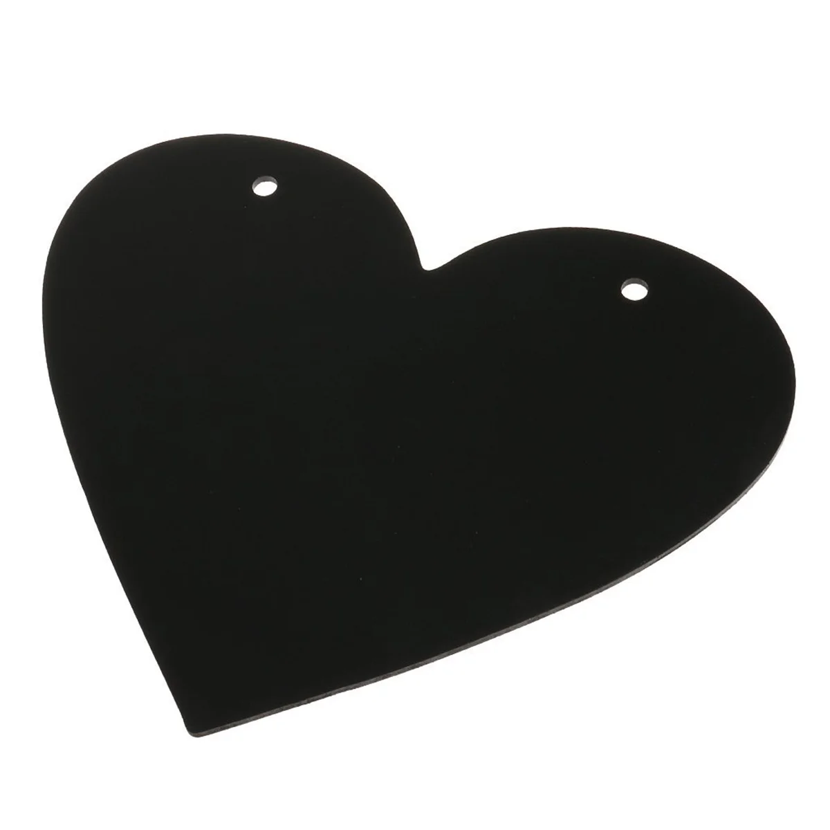 Labels Chalk Decorative Chalkboards Double Sided Wooden Hanging Blackboard Sign Signs Heart