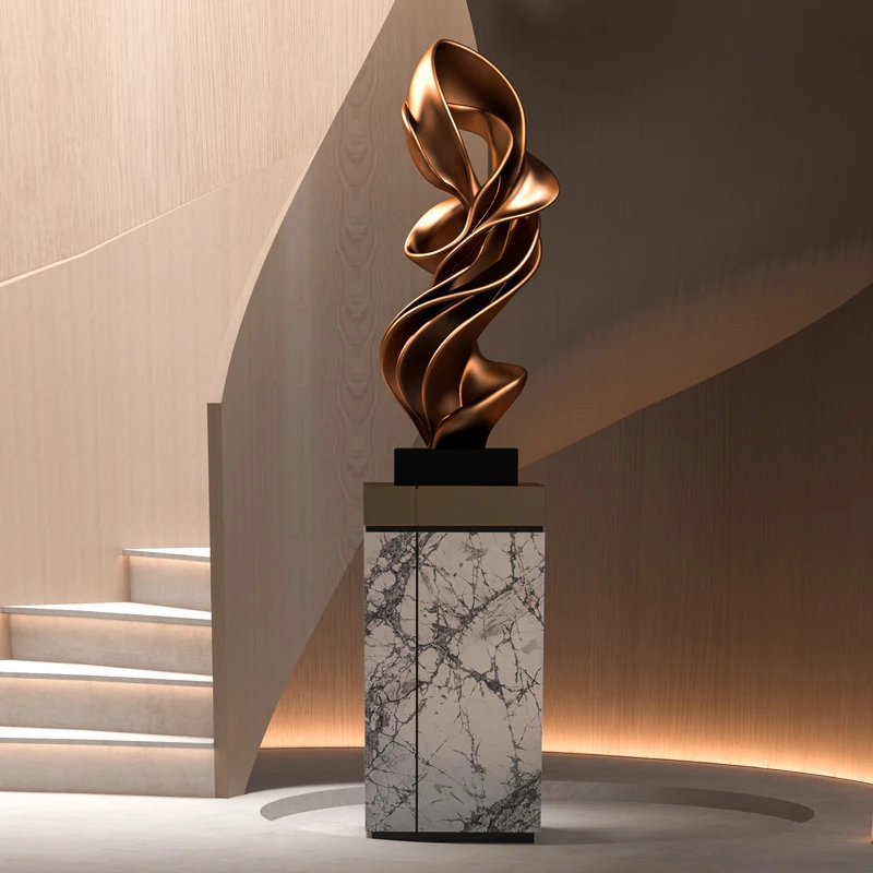

High sense, abstract, sculpture, crafts, hotel, lobby, corridor, aisle, living room