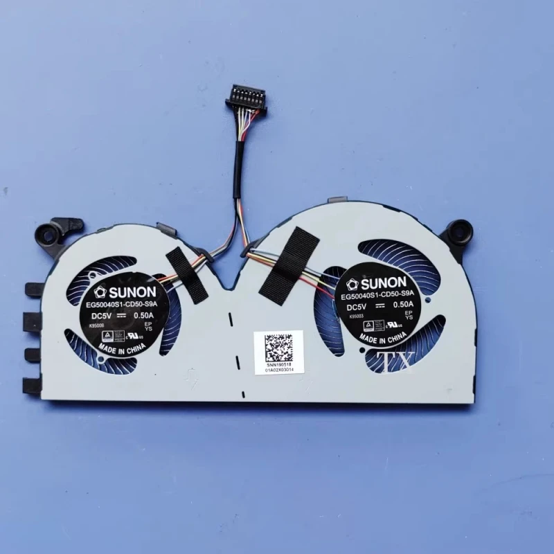 brand new original for Xiaomi PRO13 2018 model air13.3 TM1703 tm1613 metal fan blade 161301-01EA  EG50040S1-CD50-S9A