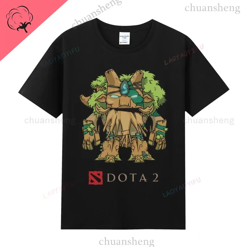 Dota2 تي شيرت لعبة بطل تي شيرت مطبوع علوي الظل فيند Pudge Axe Slardar سفين الشبح الملك سنت فينيكس ملابس للجنسين