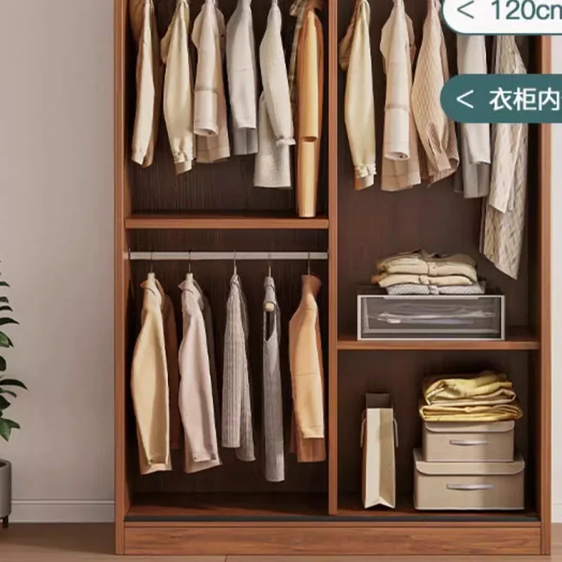 Wooden System Closet Storage Clothes Organizer Bedroom  Cupboard Cabinet Door Fabric Watches Armario Home Furniture