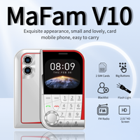 Ultra Mini Size Pocket Phone Small Size Speed Dial Dual SIM Magic Voice LED Torch Flashlight Button Palm Cellphone Low Radiation