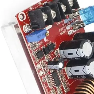 1200W DC DC Boost Converter Adjustable 10-60V Input 12-80V Output Power Supply With Reverse Protection For LED For Battery Charg
