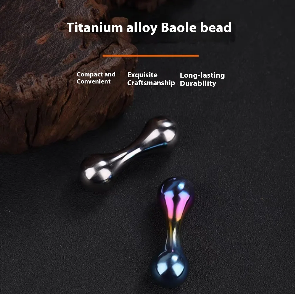 Baole Zhu Fingerbone Titanium Alloy Fingertip Gyro Begleri Toy Extreme EDC Stress Relief Fidget Toy Cool for Autism ADHD Quality