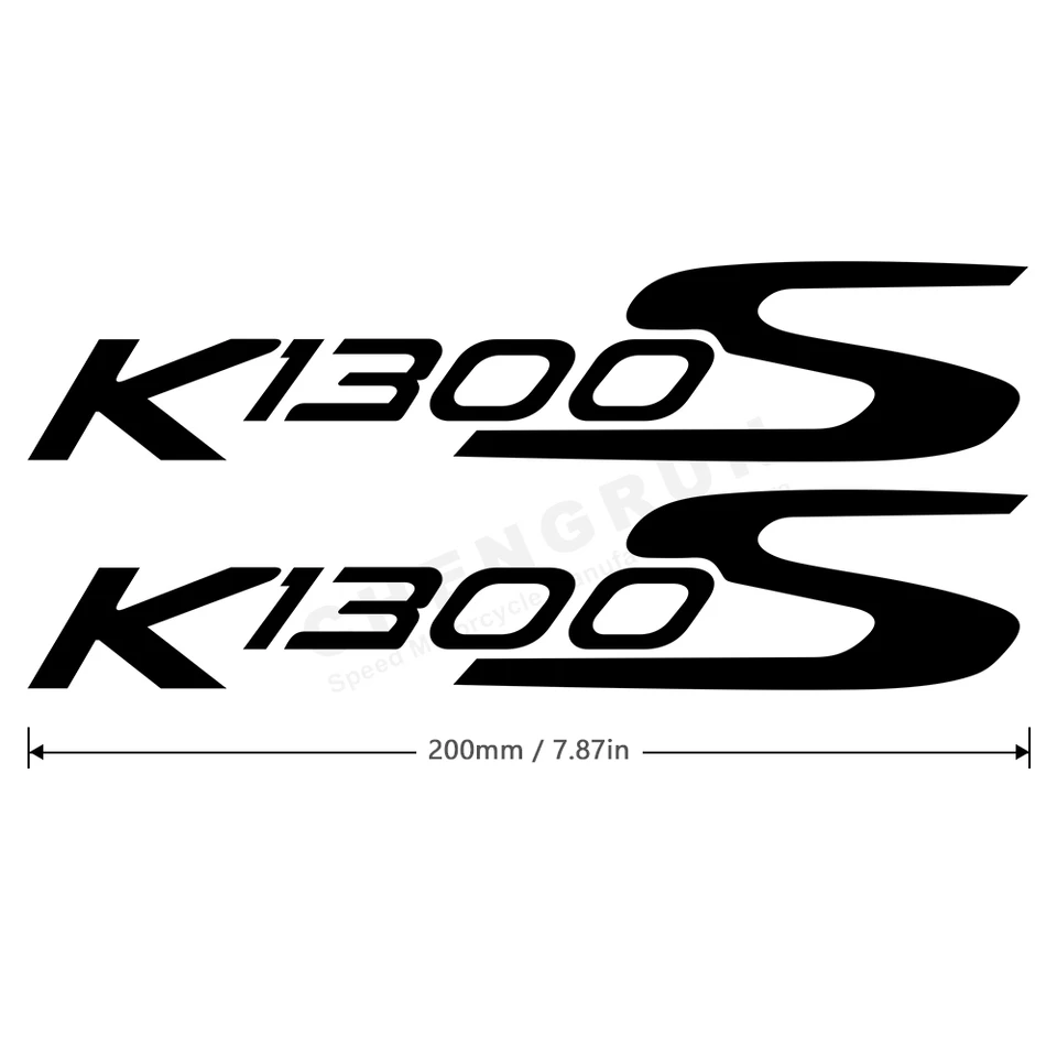  K1300S 純正アンダーカウル 右側 KUSHITANIロゴ Motorcycle Stickers Waterproof Decals for BMW K1300S K1300 K 1300