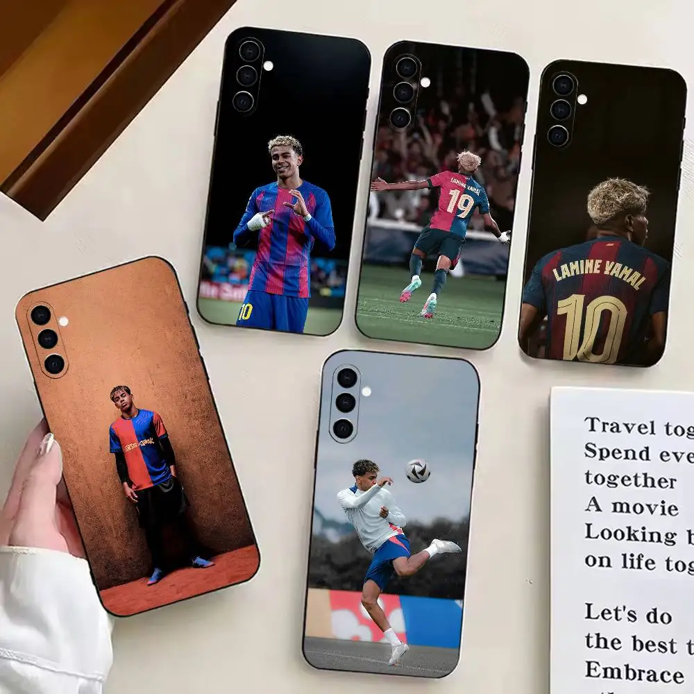 Handsome Yamal  Phone Case For Samsung Galaxy A20,A21s,A22,A31,A32,A52,A53,A72,73,A80 Black TPU Soft Case