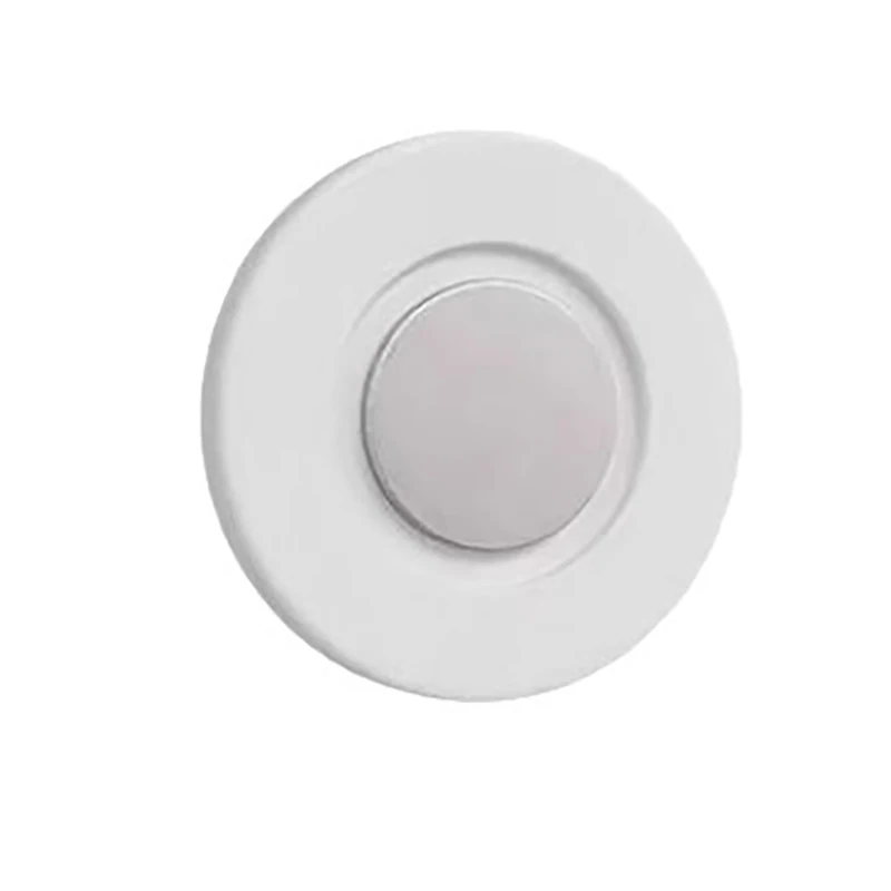 3 قطع حامل مغناطيسي بدون مثقاب - حامل جداري لأجهزة التحكم عن بعد TV/AC/DVD، تصميم أبيض موفر للمساحة