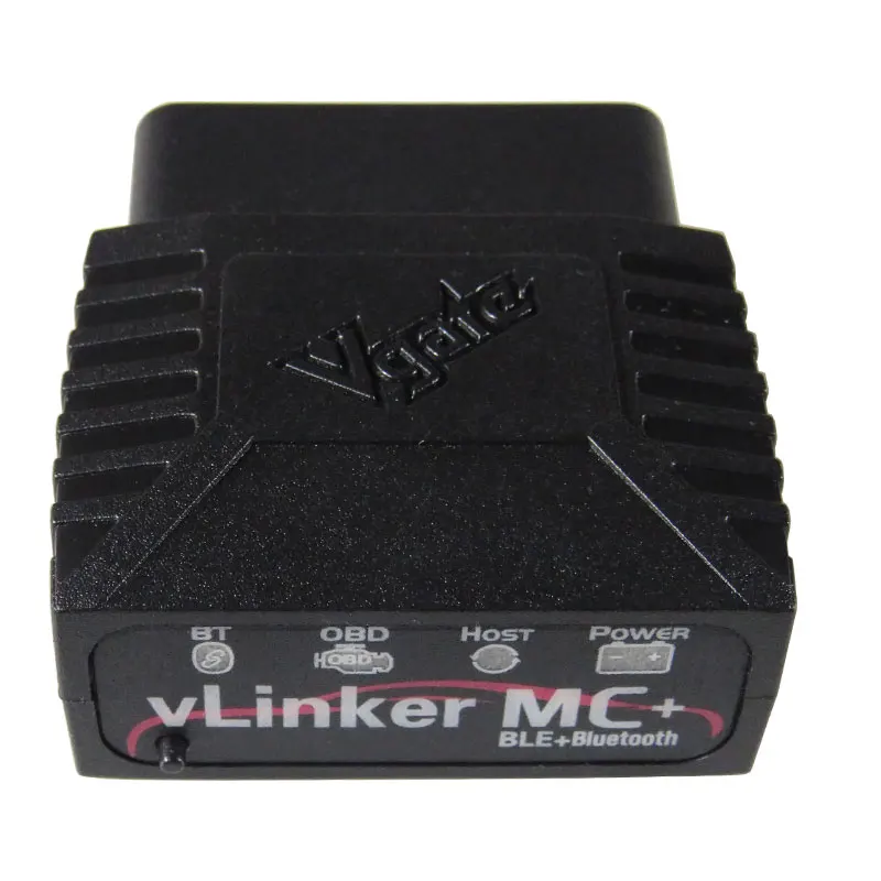 

Newest Original Car Diagnostic Tools Vgate vLinker MC+ OBDII ELM327 V2.2 Bluetooth 4.0 ELM 327 OBD2 Scanner For Android/iOS