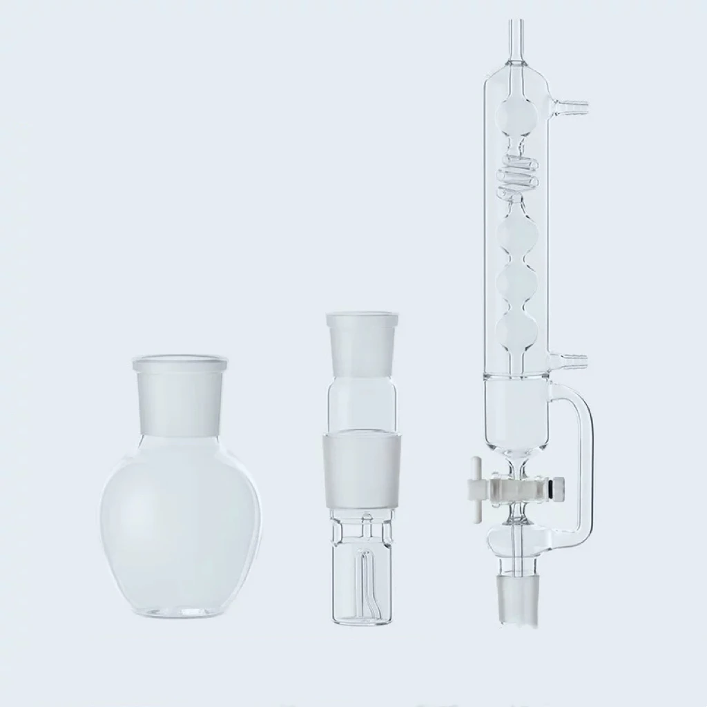 250ml/500ml a Set Improved Snake Shaped Fat Extractor, Soxhlet Extractor Snake Shaped Extractor