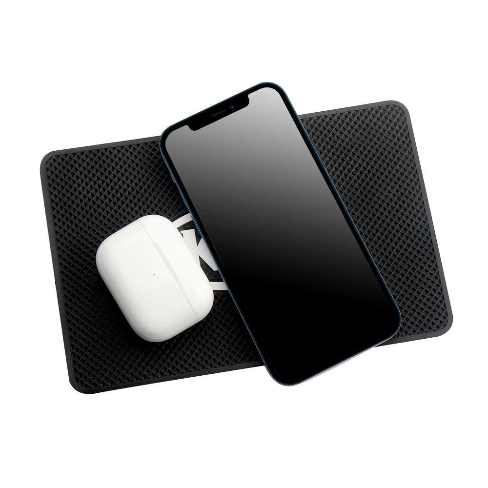 Almohadilla de silicona antideslizante estilo coche, almohadilla adhesiva para salpicadero, soporte para teléfono móvil para Mitsubishi Ralliart