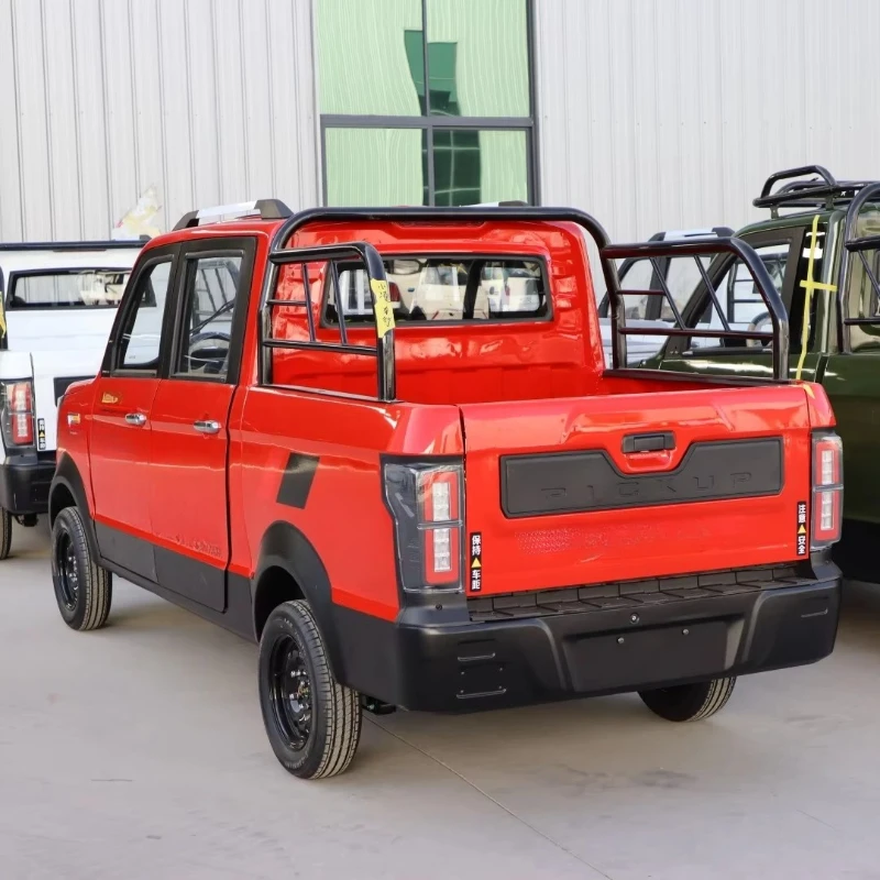 Pickup truck, lithium battery transporter, dual cab left drive pickup truck for sale