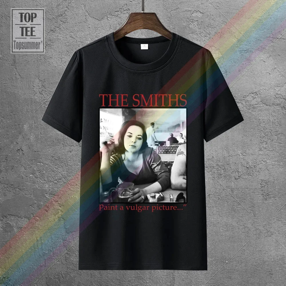 New Rare The Smiths Vintage T Shirt 90'S Paint A Vulgar Picture Top Reprint Fashion Men Printed T-Shirts