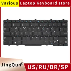 Original US Russian SP UK Laptop Keyboard For Dell Latitude 3340 3350 5480 5490 E7450 E5450 E7470 E5470 0D19TR 094F68 Backlight