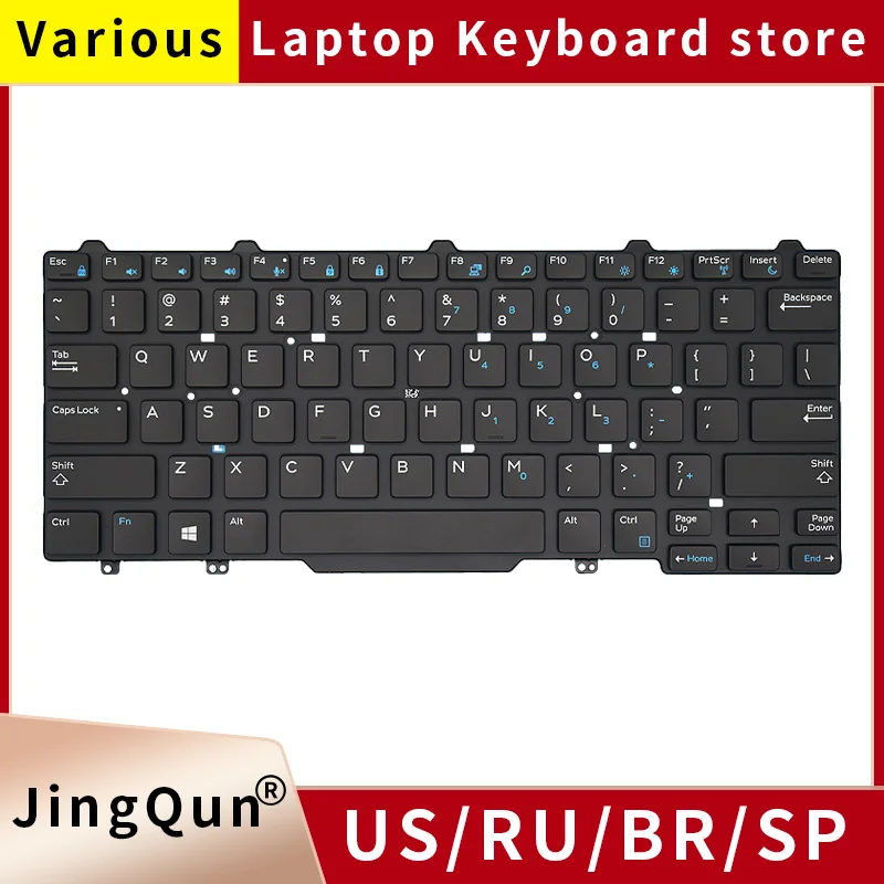 Nowa oryginalna klawiatura do laptopa kompatybilna z DELL Latitude 3340 3350 5480 5490 E3340 E7450 E5450 E7470 E5470
