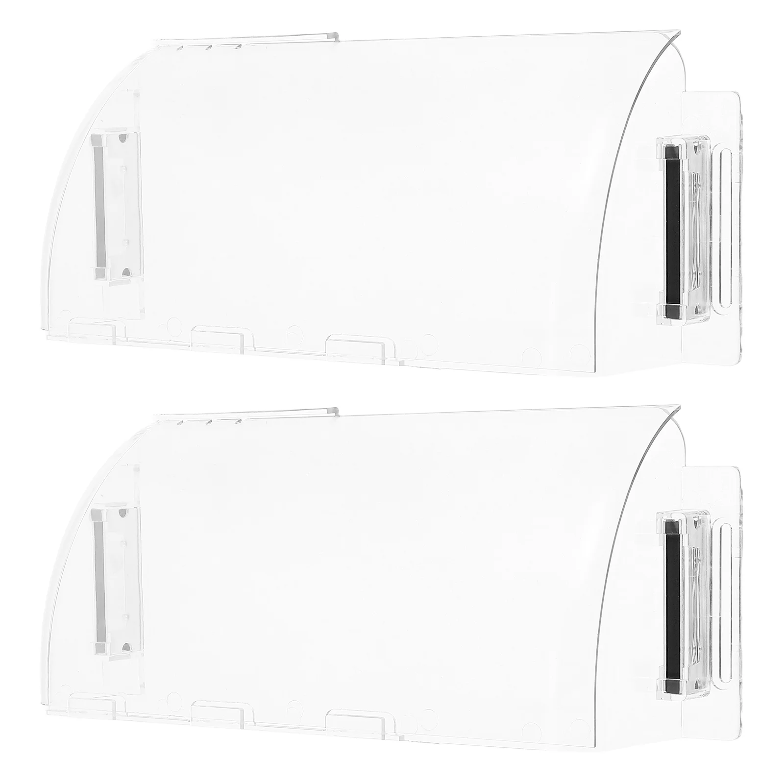 

2pcs Ventilation Air Guide Plate for Floor Vents Magnetic Register Covers Wall Ceiling Deflector Adjustable Size Easy Install