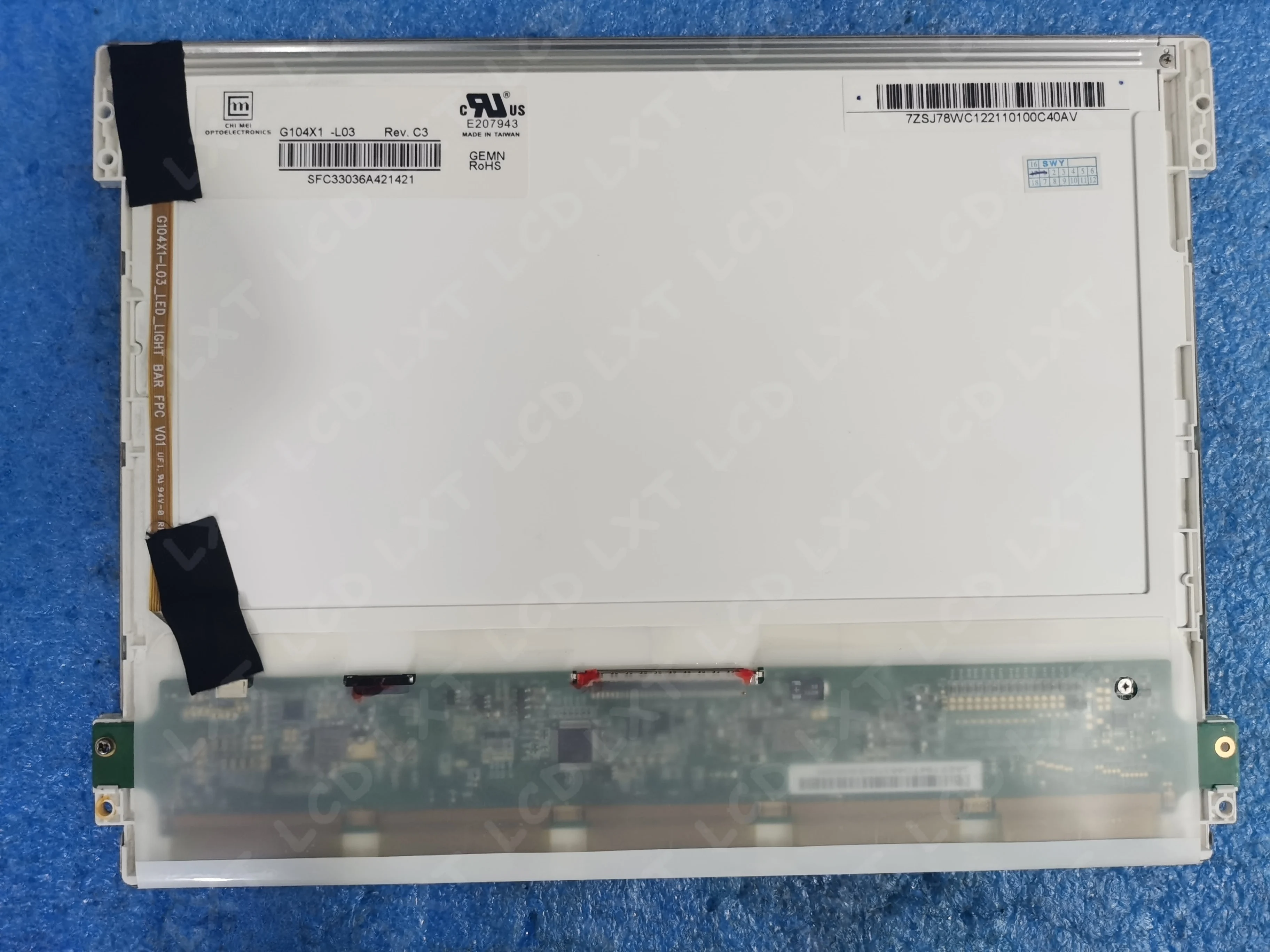 LCD Screen Display Panel For Original G104X1-L03 10.4Inch LCD Screen Tested And Shipped