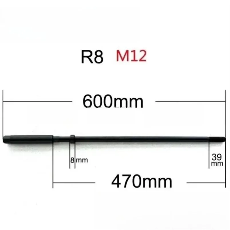 2027    Integrated Milling Machine R8 Tie Rod M12 Specification 600mm High-quality CNC Milling Machine Tie Rod Milling Machine