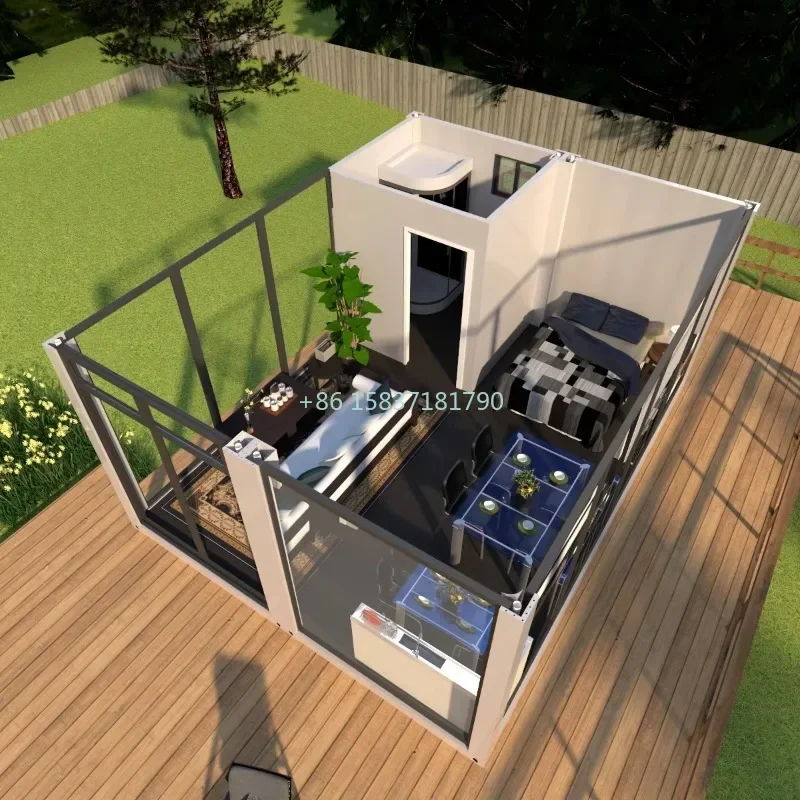 Container House Expandable Prefabricated Tiny House Kitchen Shipping Prefab Living Mobile Home Casas Prefabricadas Tiny Home