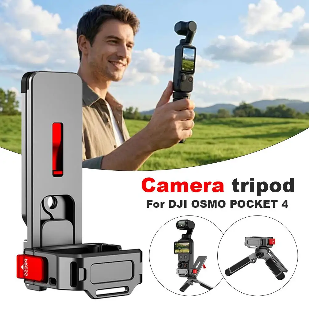 

Magnetic Tripod Stand for DJI Osmo Pocket 4/3 – Multi-Functional Aluminum Alloy, Lightweight & Flexible Shooting