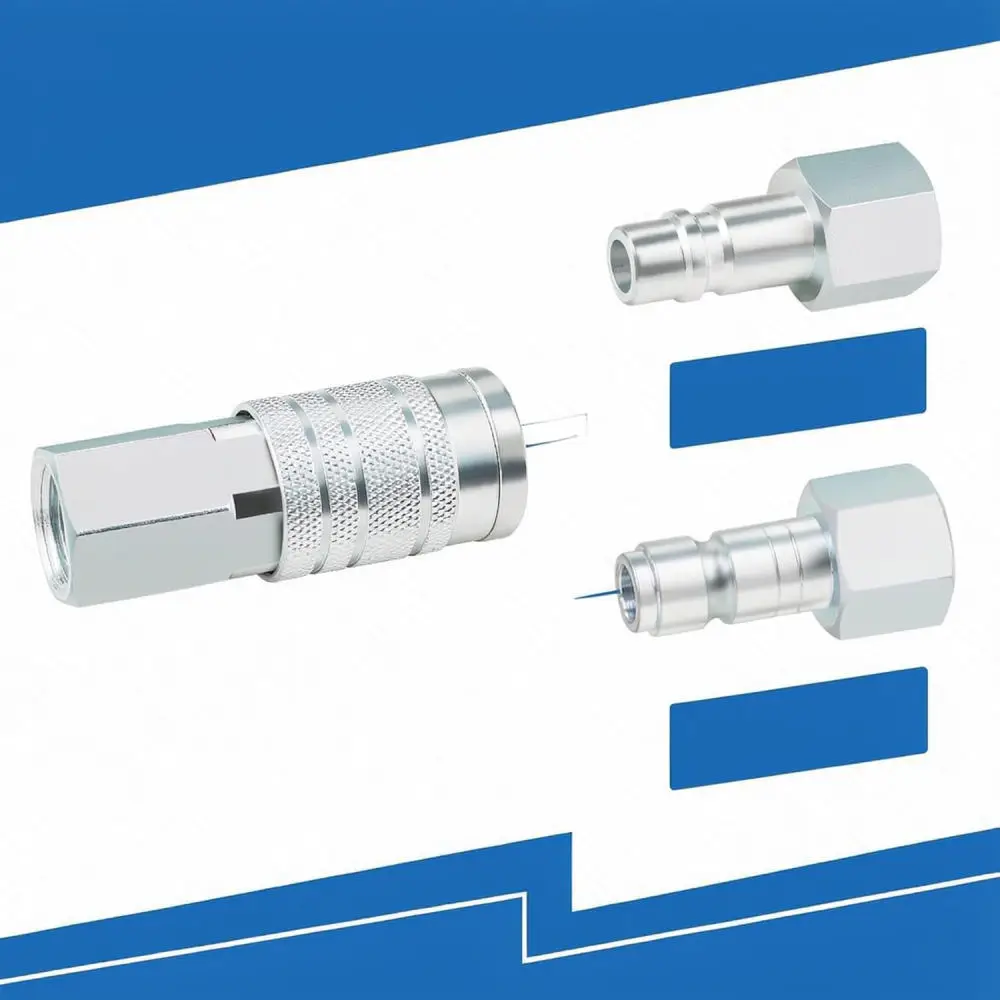 Metal Threaded Air Compressor Fitting For Dingyi Quick Connect Hose Adaptor Pneumatic System Tool Accessories