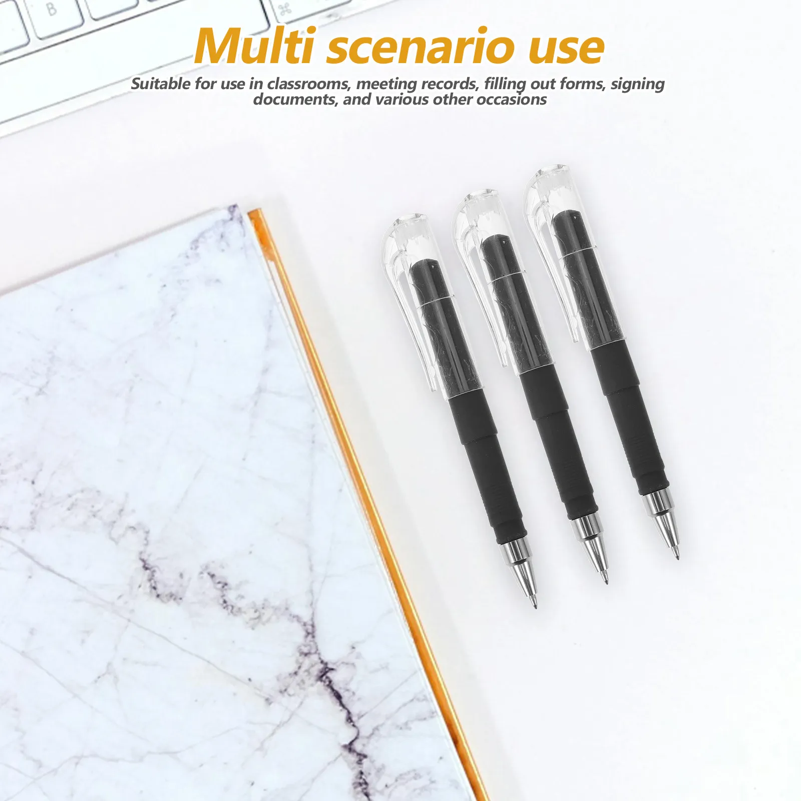 50Pcs Portable Fitness Wallet Mini Pocket Pens 5MM Gel Ink Smooth Writing Compact Ballpoint Shirt Planner Journaling