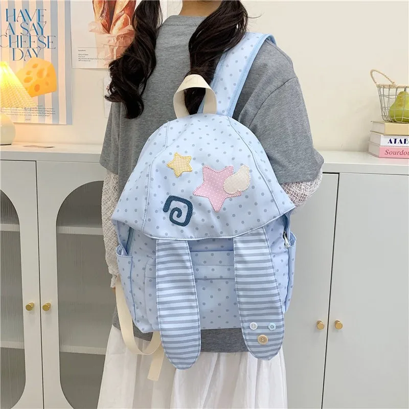 Cute Backpack for Girls Junior And Primary School Students High Quality Double Shoulder Bag Teenage Fitness Scene Male And Fe...