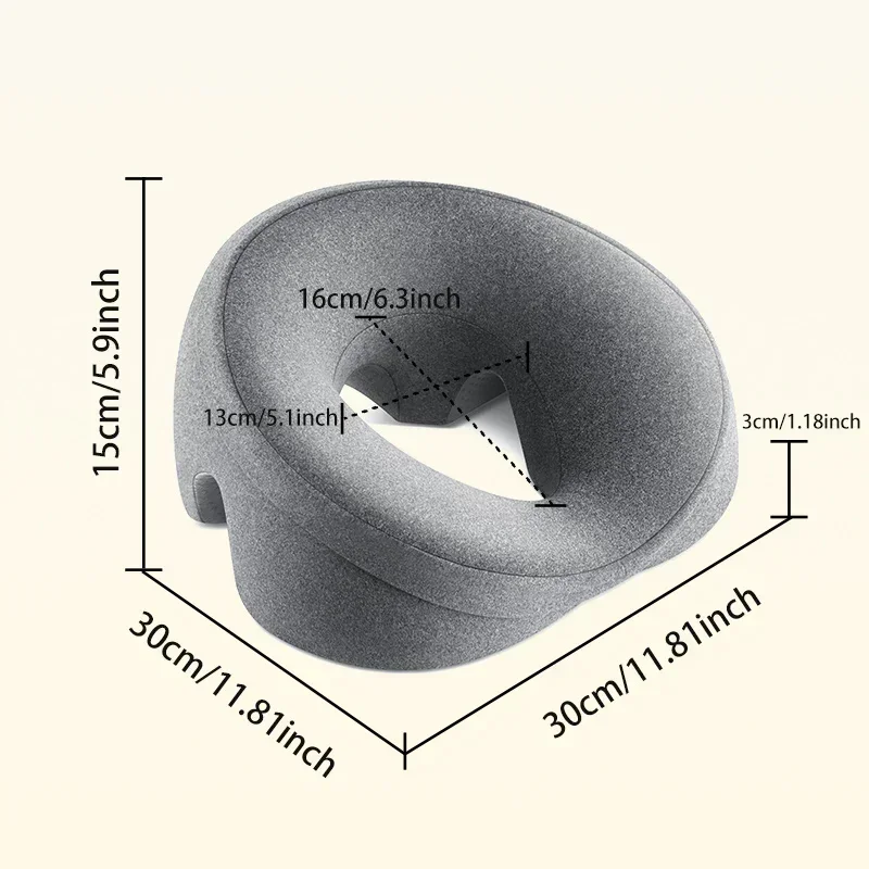 Special Comfortable Breathable Memory Foam Face Pillow for Head for Massage Beauty Salons Body Bed Hole Office Nap Various