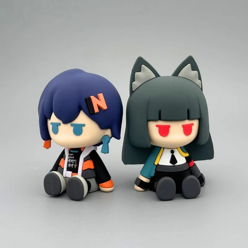 

ZZZ Game Handmade Trendy Toy Game Character Theme Desktop Ornament PVC Resin Hoshimi Miyabi Cartoon Game Peripheral FestivalGift