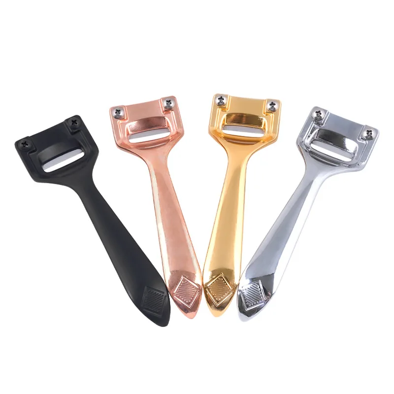 Coltello per sfoltire in pelle americana, coltello per sbucciare gli strumenti in pelle fatti a mano, coltello per sfoltire potente di arte