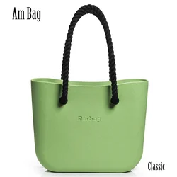 Ambag Obag O bag Style impermeabile grande classico fai da te borse da donna borsa con fodera inserto in corda di canapa