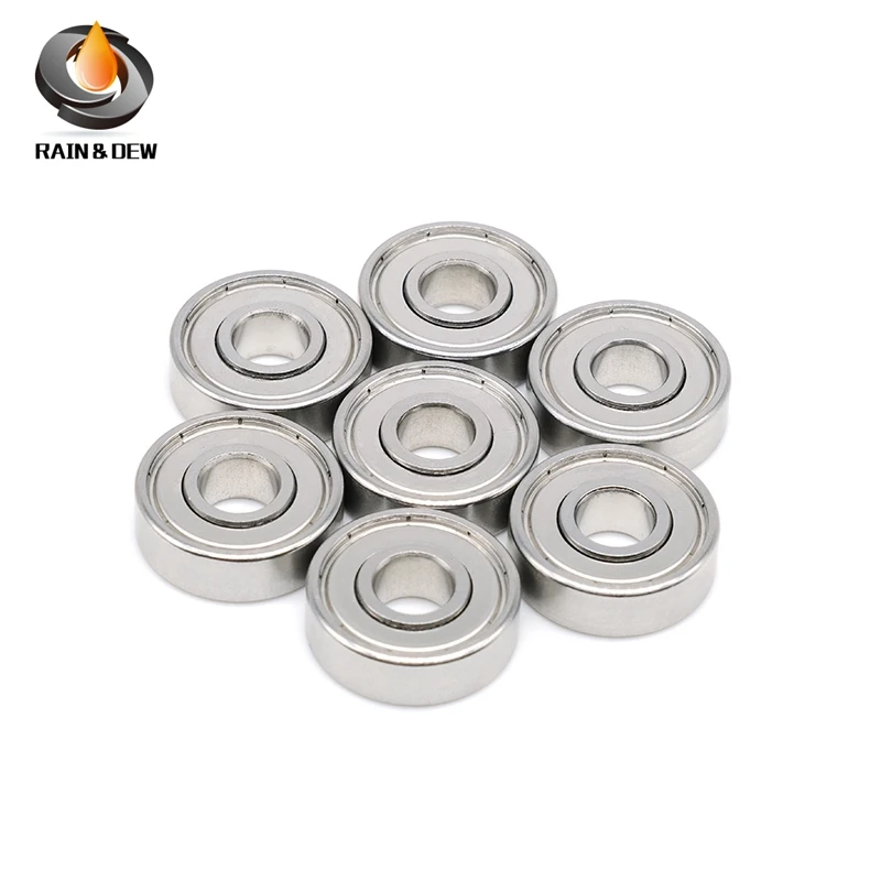 

S608ZZ ( 10PCS ) Bearing 8*22*7 mm ABEC-1 440C Roller Stainless Steel S608Z S608 Z ZZ Ball Bearings