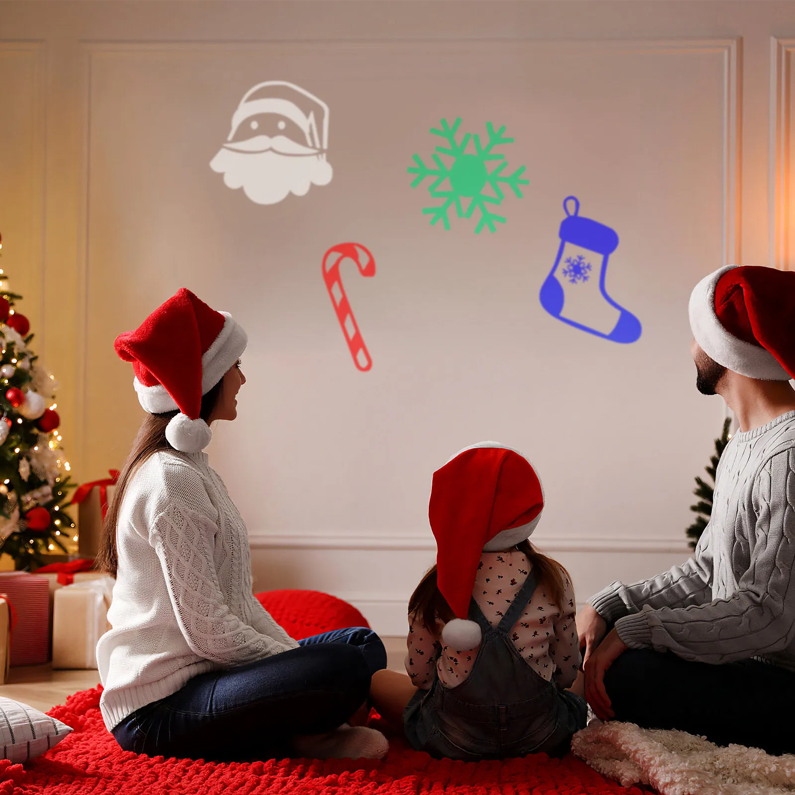 

1 шт. шарообразный светодиодный проектор с разнообразными узорами, праздничное украшение, подключи и работай, водонепроницаемый, для улицы, сада, газона, свадьбы