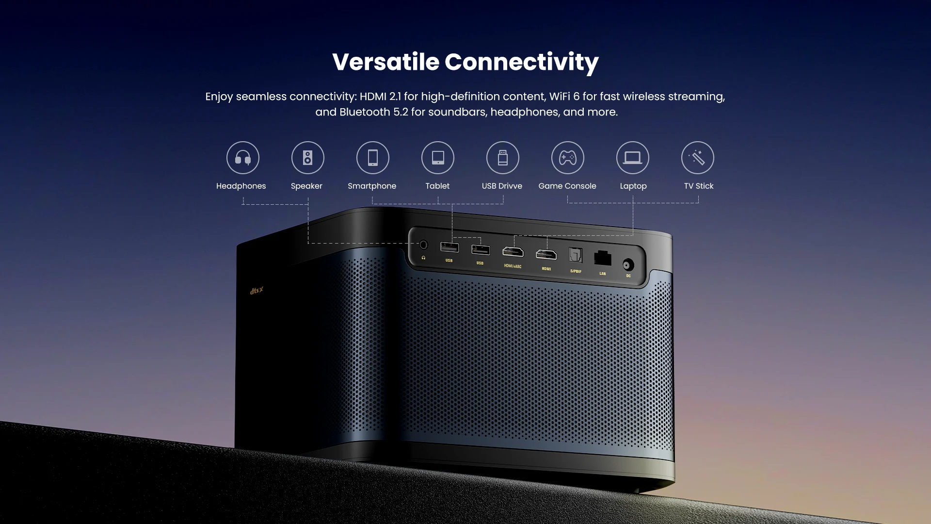 at-3D 4K Laser Projector Google TV Dangbei Mars Pro 2 TV Projectors HD 4k 1080P Home Theater Home Theater System 4K Projector