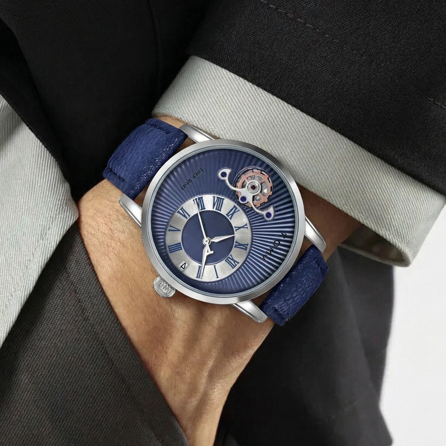 

2026 New Fashion Men's Watch Luxury Quartz Watch Business Watch High-end Men's Watch