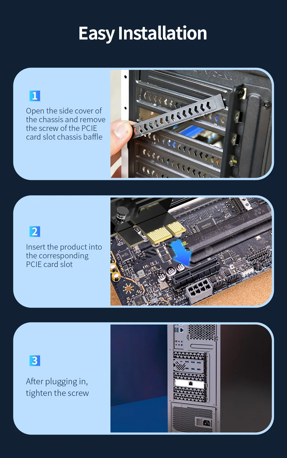 NEW 5G PCIE Network Card RTL8126-VB-CG Chip Gigabit Ethernet PCI Express 3.1 X1 to RJ45 PCI-E LAN NIC 5000Mbps 5Gbps for Desktop - Image 6