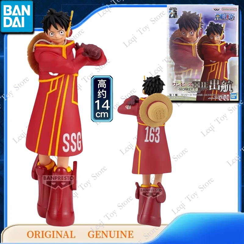 

Bandai BANPRESTO Original ONE PIECE The Sailing MONKEY.D.LUFFY VER.EGGHEAD Anime Figures Toys Boys Kids Gift Model Ornaments